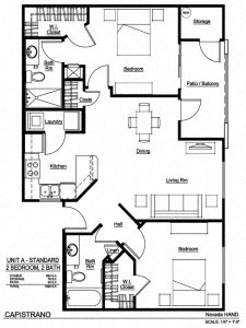 2 Bedroom, 2 Bath